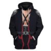 Gearhumans Custom Sephiroth Apparel HD-TA16101907 3D Apparel Hoodie S