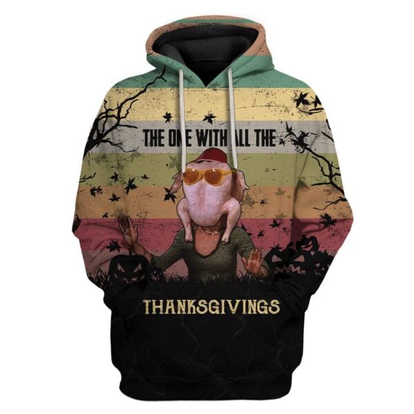 Gearhumans Custom Thanksgiving Apparel HD-AT18101905 3D Apparel Hoodie S 