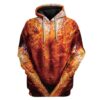 Gearhumans Custom Turkey Apparel HD-AT17101917 3D Apparel Hoodie S