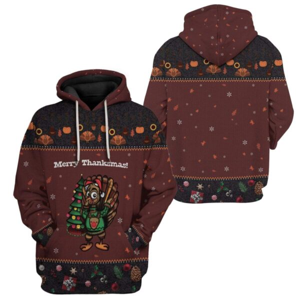 Gearhumans Custom Ugly Turkey Apparel HD-DT18101907 3D Apparel 