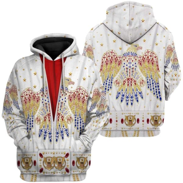 Gearhumans Elvis Presley Suit Custom Tshirt - Hoodies Apparel H11063 3D Apparel