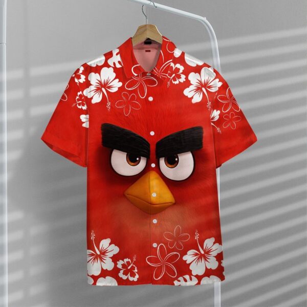 Gearhumans GEARHUMAN 3D Angry Bird Hawaii Shirt ZZ2804211 Hawai Shirt 