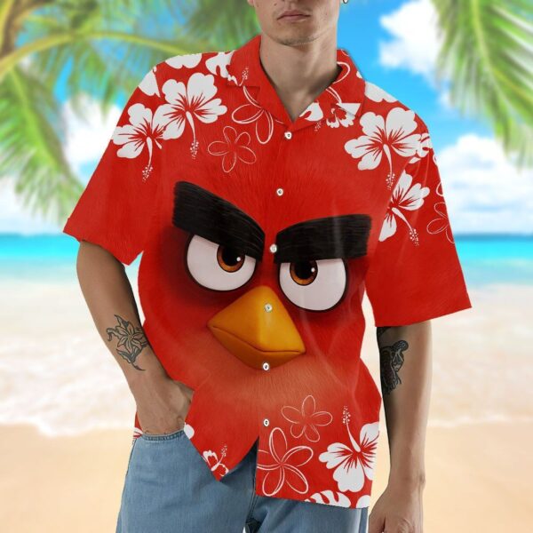 Gearhumans GEARHUMAN 3D Angry Bird Hawaii Shirt ZZ2804211 Hawai Shirt 