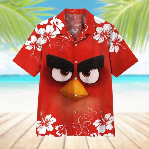 Gearhumans GEARHUMAN 3D Angry Bird Hawaii Shirt ZZ2804211 Hawai Shirt 