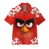 Gearhumans GEARHUMAN 3D Angry Bird Hawaii Shirt ZZ2804211 Hawai Shirt Short Sleeve Shirt S 
