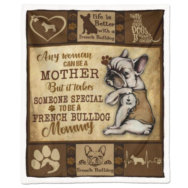 Gearhumans Gearhuman FRENCH BULLDOG BLANKET GH260316 Blanket Blanket M(51''x59'')