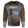 Star Wars Luke Skywalker Custom Sweatshirt Apparel GN17096 Ugly Christmas Sweater Long Sleeve S