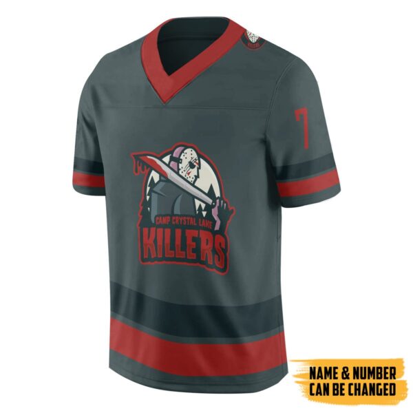 Gearhumans 3D Camp Srystal Lake Killers Custom Name Custom Number Jersey
