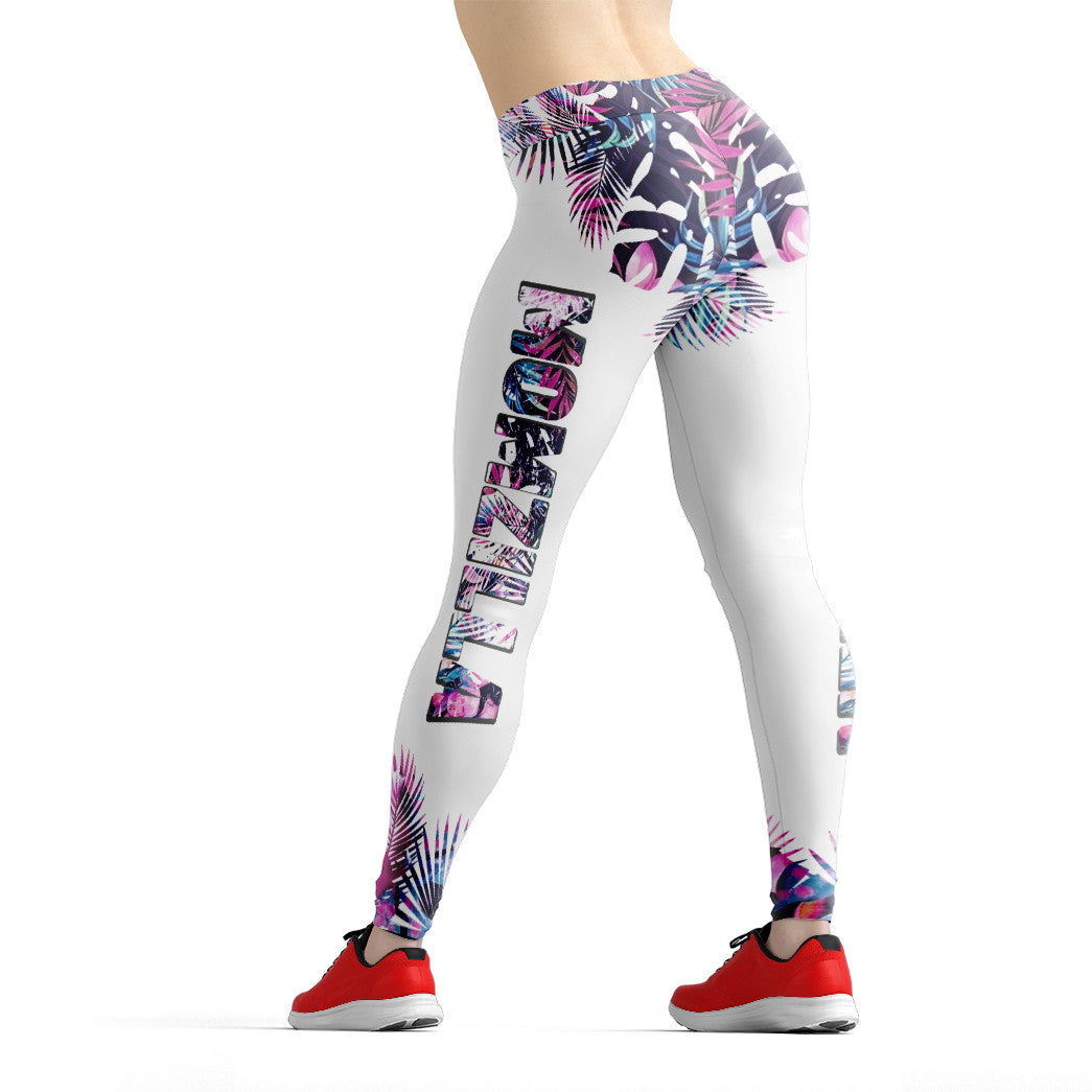 Gearhumans Gearhuman 3D Dont Mess With Momzilla Mothers Day Gift Custom Leggings - Image 3