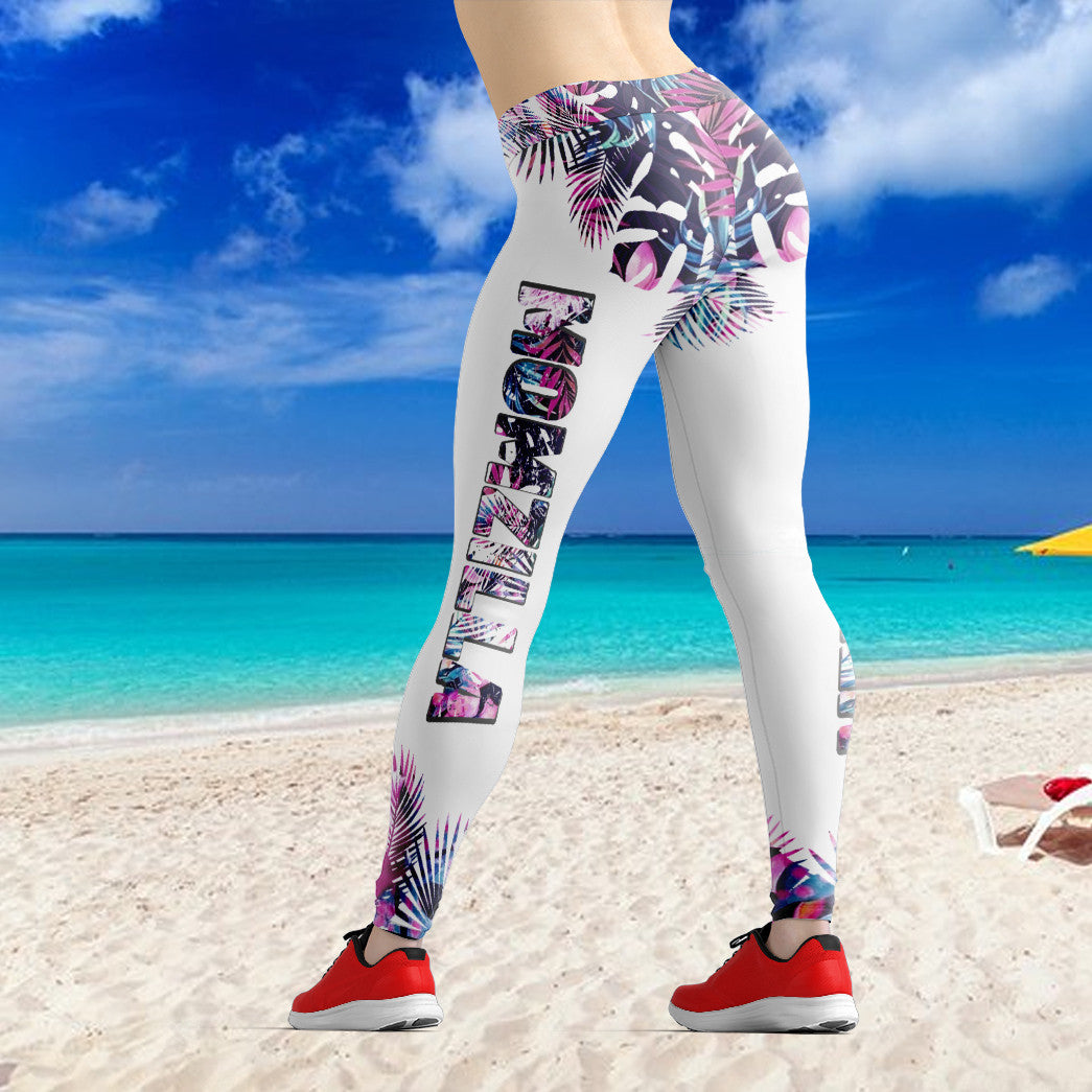 Gearhumans Gearhuman 3D Dont Mess With Momzilla Mothers Day Gift Custom Leggings - Image 7