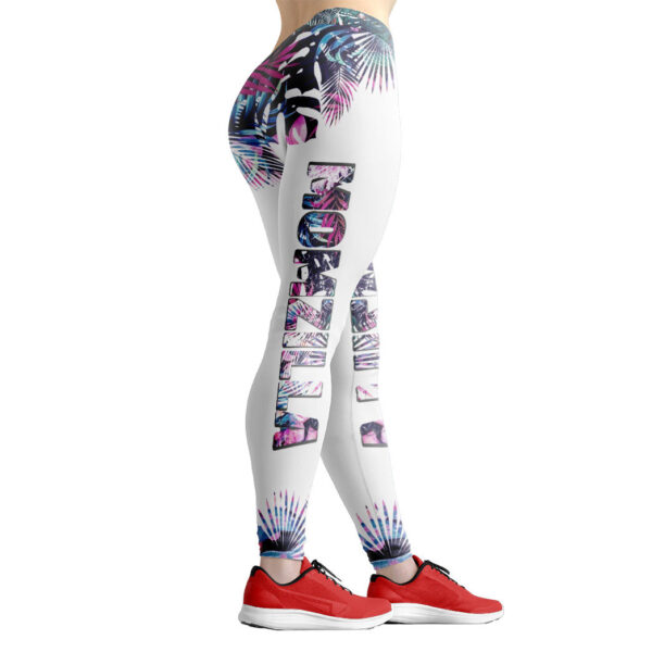 Alternative view of Gearhumans Gearhuman 3D Dont Mess With Momzilla Mothers Day Gift Custom Leggings