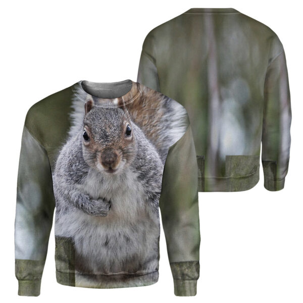 Alternative view of Gearhumans Squirel- 3D All Over Printed Shirt