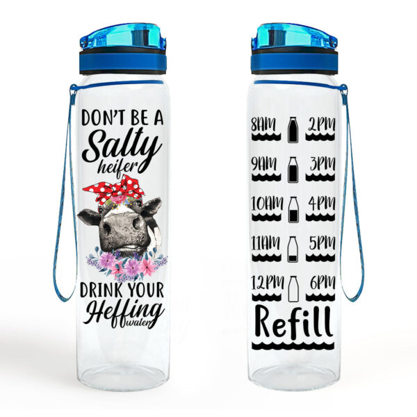 Gearhumans Heifer - Water Tracker Bottle