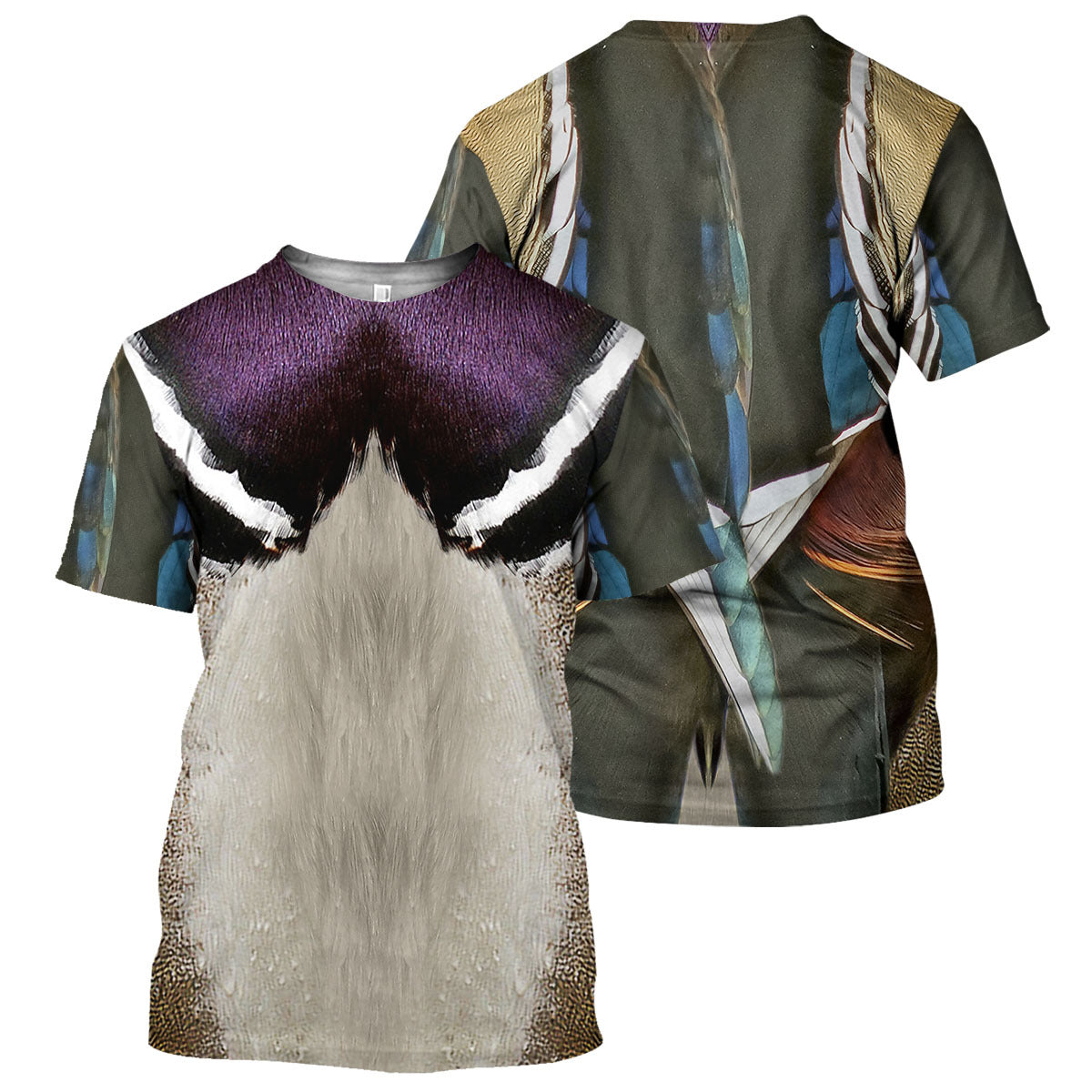 Gearhumans Wood Duck - 3D All Over Printed Shirt - Image 3