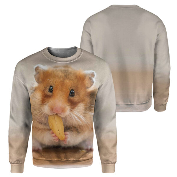 Alternative view of Gearhumans Hamster - 3D All Over Printed Shirt