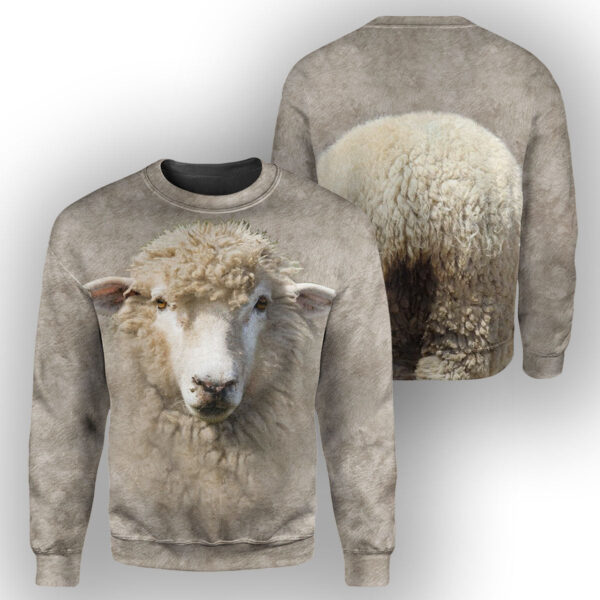 Alternative view of Gearhumans Sheep - 3D All Over Printed Shirt