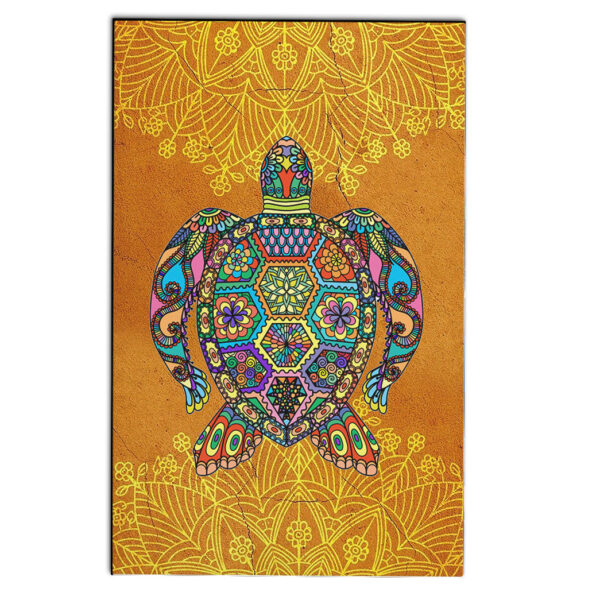 Gearhumans TURTLE MANDALA RUG