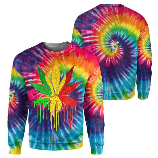 Alternative view of Gearhumans Tie Dye - 3D All Over Printed Shirt