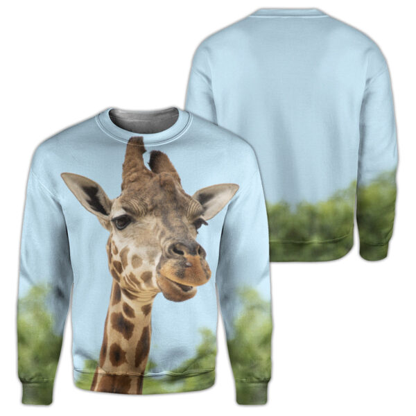 Alternative view of Gearhumans Giraffe - 3D All Over Printed Shirt
