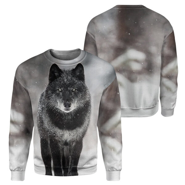 Alternative view of Gearhumans Wolf - 3D All Over Printed Shirt