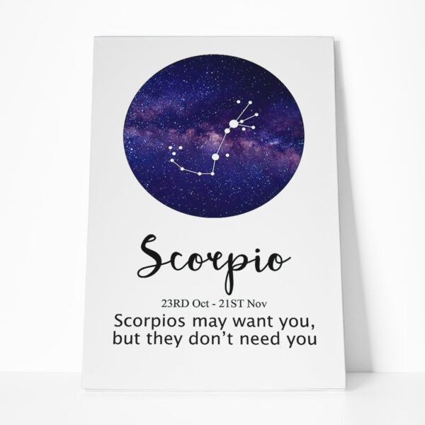 Gearhumans Scorpios May Want You But They Dont Need You