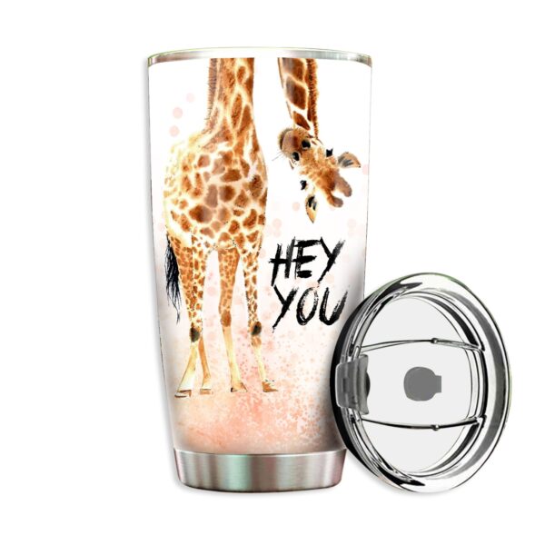 Gearhumans Upside Down Giraffe - Tumbler Cup
