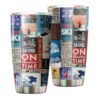 Gearhumans Skiing Quilt Pattern - Tumbler Cup