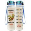 Gearhumans You Should Turtley Drink Your Water- Sea Turtle Water Tracker Bottle