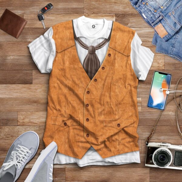 GearHuman 3D Cowboy Gear Cosplay Custom Shirt GR16127 3D Apparel