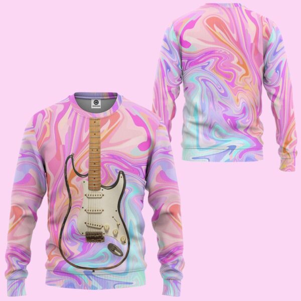 GearHuman 3D Electric guitar Custom Hoodies GR12012 3D Apparel 