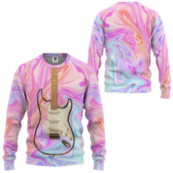 GearHuman 3D Electric guitar Custom Hoodies GR12012 3D Apparel 
