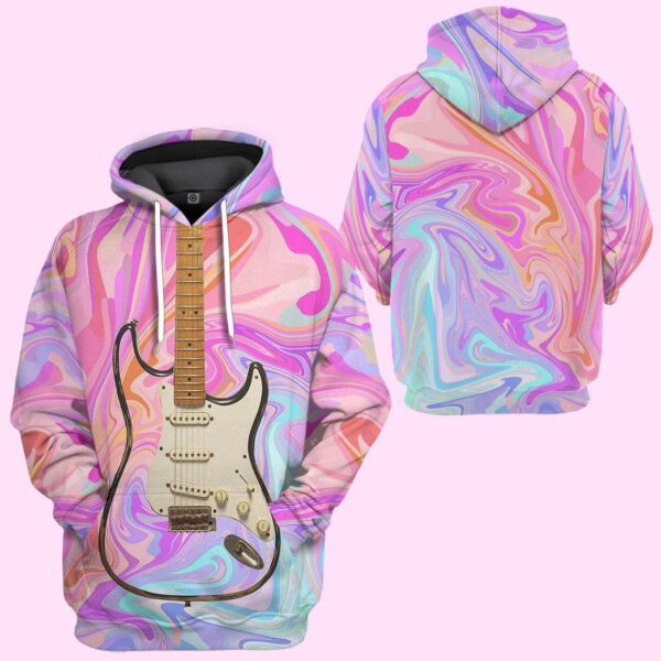 GearHuman 3D Electric guitar Custom Hoodies GR12012 3D Apparel 