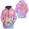 GearHuman 3D Electric guitar Custom Hoodies GR12012 3D Apparel