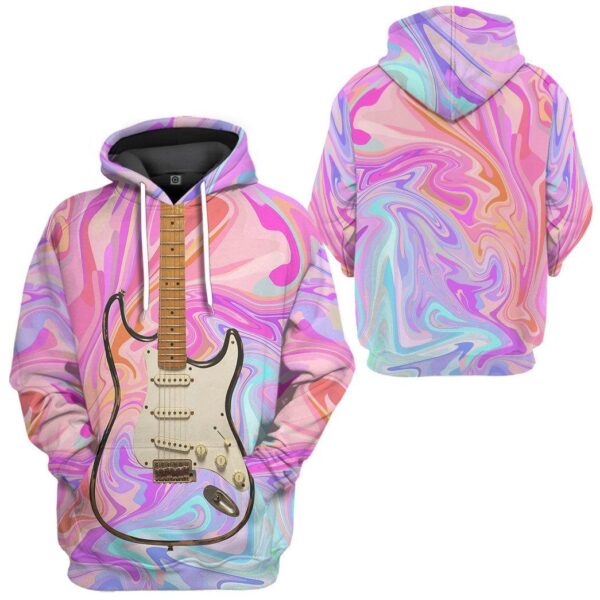 GearHuman 3D Electric guitar Custom Hoodies GR12012 3D Apparel 