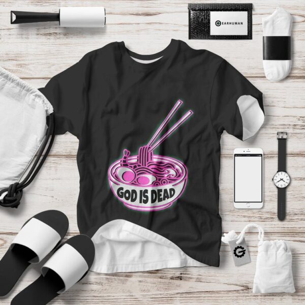 GearHuman 3D God is Dead Glow In The Dark Jumper Custom Shirt GR08123 3D Apparel 