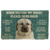 GearHuman 3D Please Remember Anatolian Shepherd Dogs House Rules Custom Doormat GR220169 Doormat Doormat S(15,8''x23,6'')