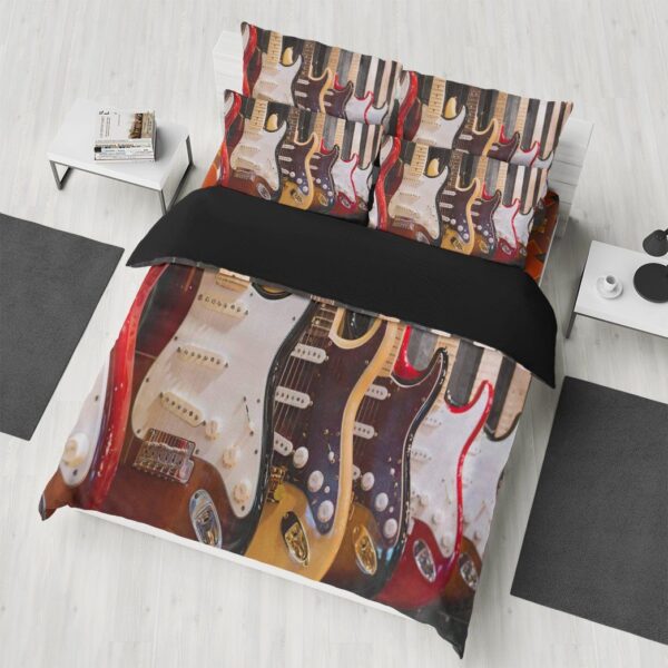 GearHuman Eight Guitars Bass Custom Bedding GR13014 Bedding Set 