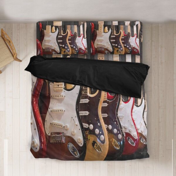 GearHuman Eight Guitars Bass Custom Bedding GR13014 Bedding Set 