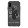 GearHuman Gentle Anubis Custom Name PhoneCase GR06018 Glass Phone Case Iphone X 