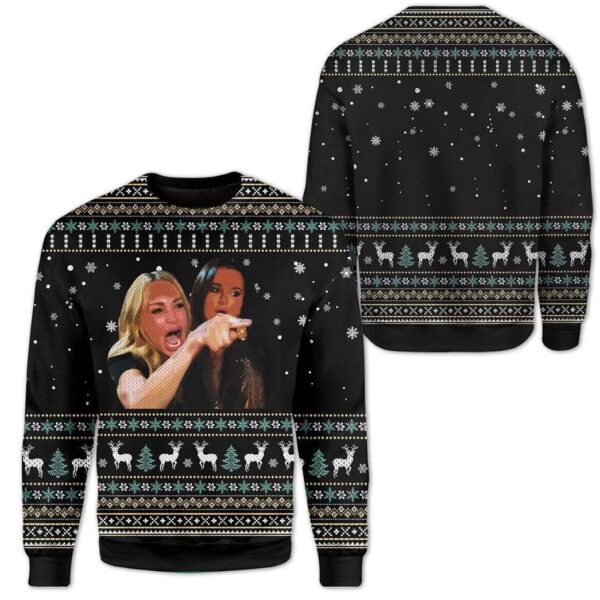 Gearhuman Ugly Woman Yelling At A Cat 3D Custom T-shirt - Hoodies Apparel HD-TA071119101 3D Custom Fleece Hoodies 