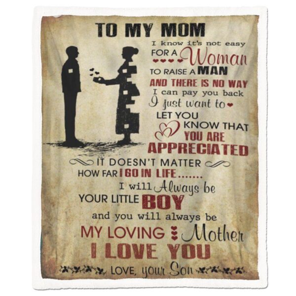 Gearhumans Gearhuman To My Mom Blanket GH260322 Blanket Blanket M(51''x59'')