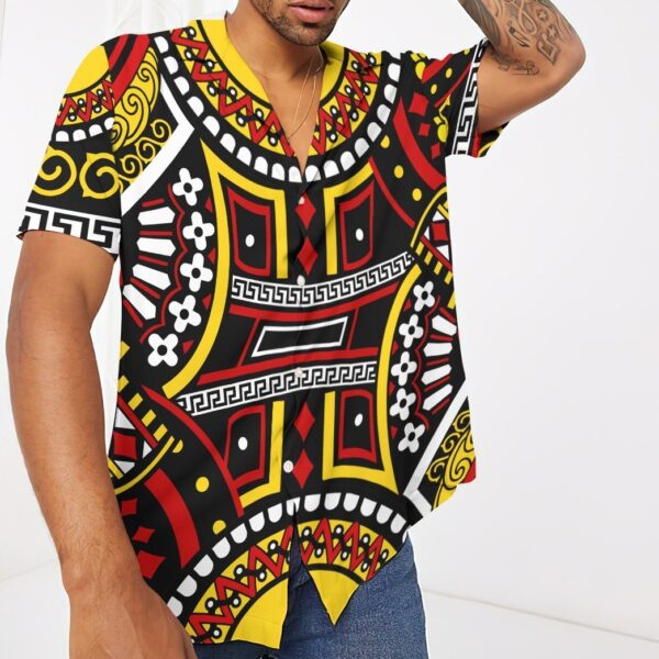 Gearhumans Gearhumsn 3D Queen of Diamonds Rachel Hawaii Shirt ZC22042125 Hawai Shirt 