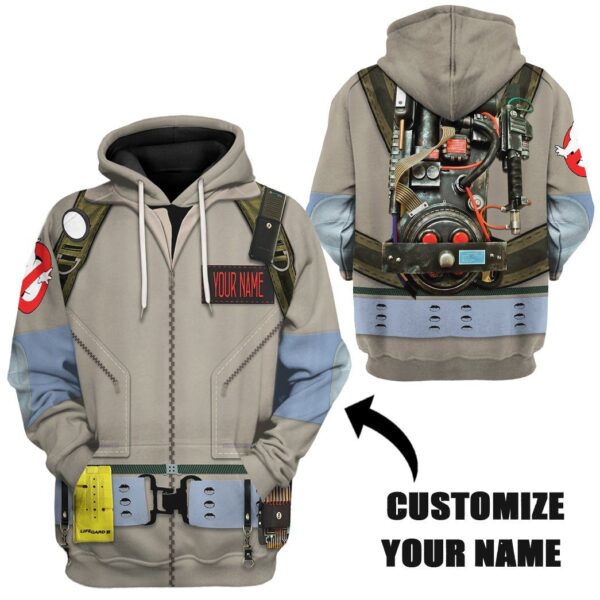 Gearhumans Ghostbusters 1984 Cosplay Custom Name Tshirt Hoodie Apparel GV18015 3D Apparel 