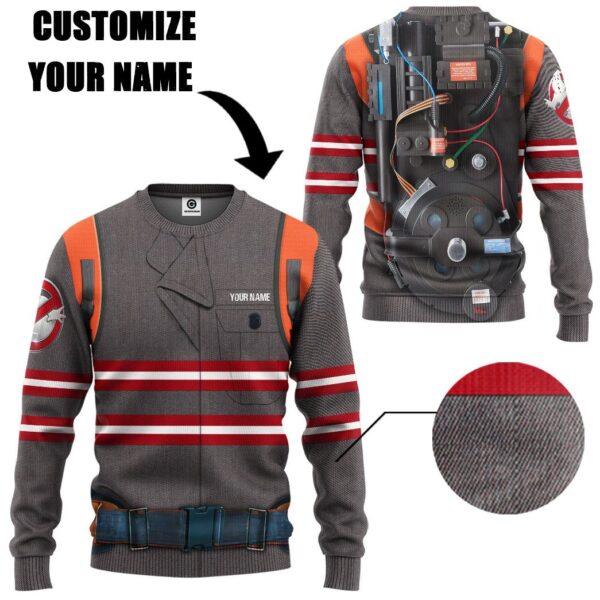 Gearhumans Ghostbusters Answer the Call 2016 Cosplay Custom Name Tshirt Hoodie Apparel GV18017 3D Apparel 