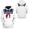 Gearhumans Ghostbusters Stay Puft Marshmallow Man Cosplay Custom Tshirt Hoodie Apparel GV190113 3D Apparel
