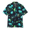 Gearhumans Glowing Jellyfish Hawaii Shirt ZK1305218 Hawai Shirt Short Sleeve Shirt S 