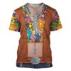Gearhumans Hippie Custom T-shirt - Hoodies Apparel HD-GH20364 3D Apparel T-Shirt S 