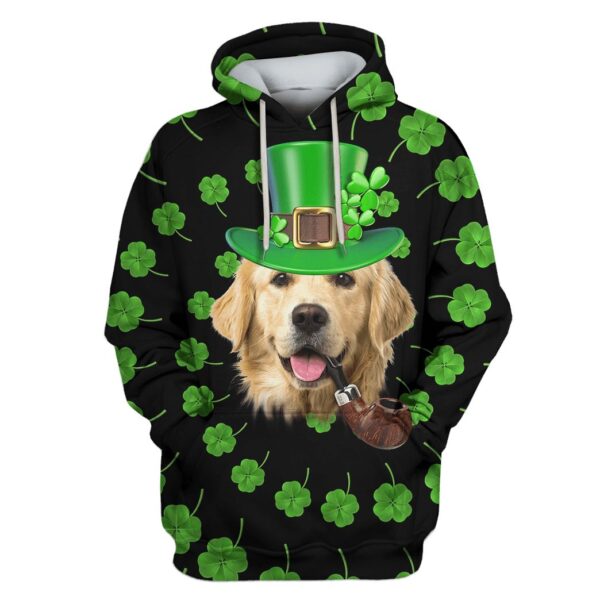 Golden Retriever Custom Hoodies Apparel HD-PET110444 3D Custom Fleece Hoodies Hoodie S 