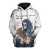 Grim Reaper Takes Care Pets Custom T-Shirts Hoodies Apparel AN-DT0612191 3D Custom Fleece Hoodies Hoodie S