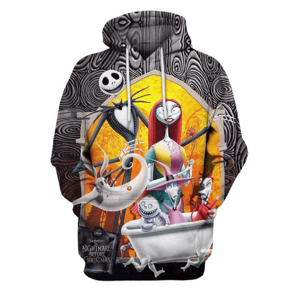 Halloween Nightmare Hoodies - T-Shirt Apparel NM060216 3D Custom Fleece Hoodies Hoodie S 
